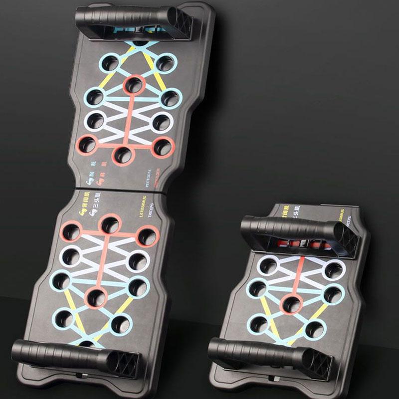 Přenosná multifunkční push-up deska, vysoce zátěžová push-up verze pro trénink více částí, dobrý pomocník pro domácí trénink