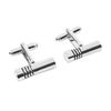 Yousheng 1 Pair Cufflinks Polished Smooth Surface French Style Hollow Twist Round Square Shape Men Suit Shirt Cufflinks  DIY Craft Buttons