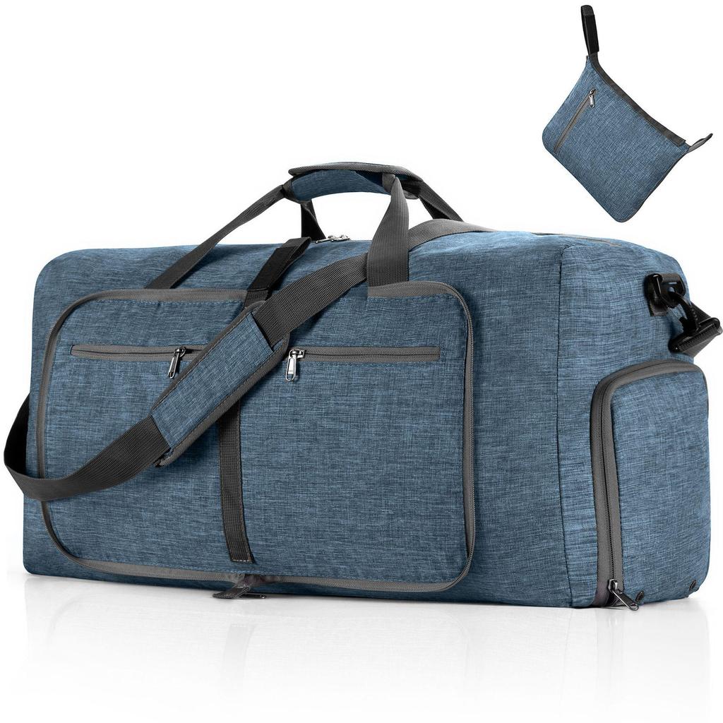 Foldable Travel Tote Bag - Large Capacity Sports & Fitness Luggage Bag
