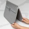 Multifunctional Foldable Drainage Absorbent Mat, Grey Water Absorbing Kitchen Countertop Pad Household Table Drying Storage Mat