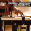HRYLXH Multifunctional Clamp for Small Adjustable Clamp Sturdy Stand Base Small Sturdy Base Clamp Fitting of Woodworking, Vise, G-shaped Fitting,