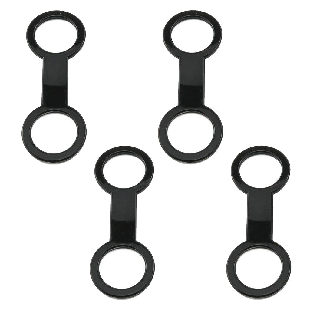 4 stk Silikon Snorkelmaskestroppholder Dykking Snorkling Klemme Festeanordninger Snorkelmaskestroppholder Tubeholder