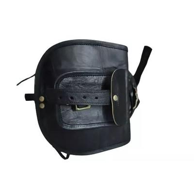 Black Vintage Spacious Leather Backpack Satchel Bag Genuine Laptop Messenger