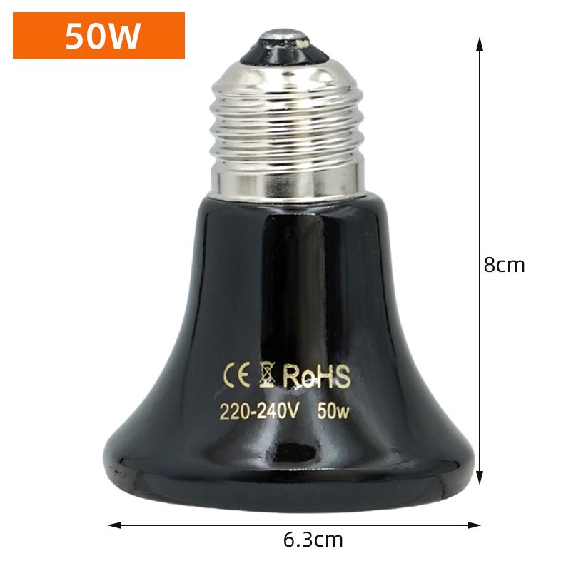 110V-240V Pet Reptile Heat Lamp Holder For Heaing Bulb For Lizard Turtle Snake Amphibian Aquarium Accessories Basking Lamp