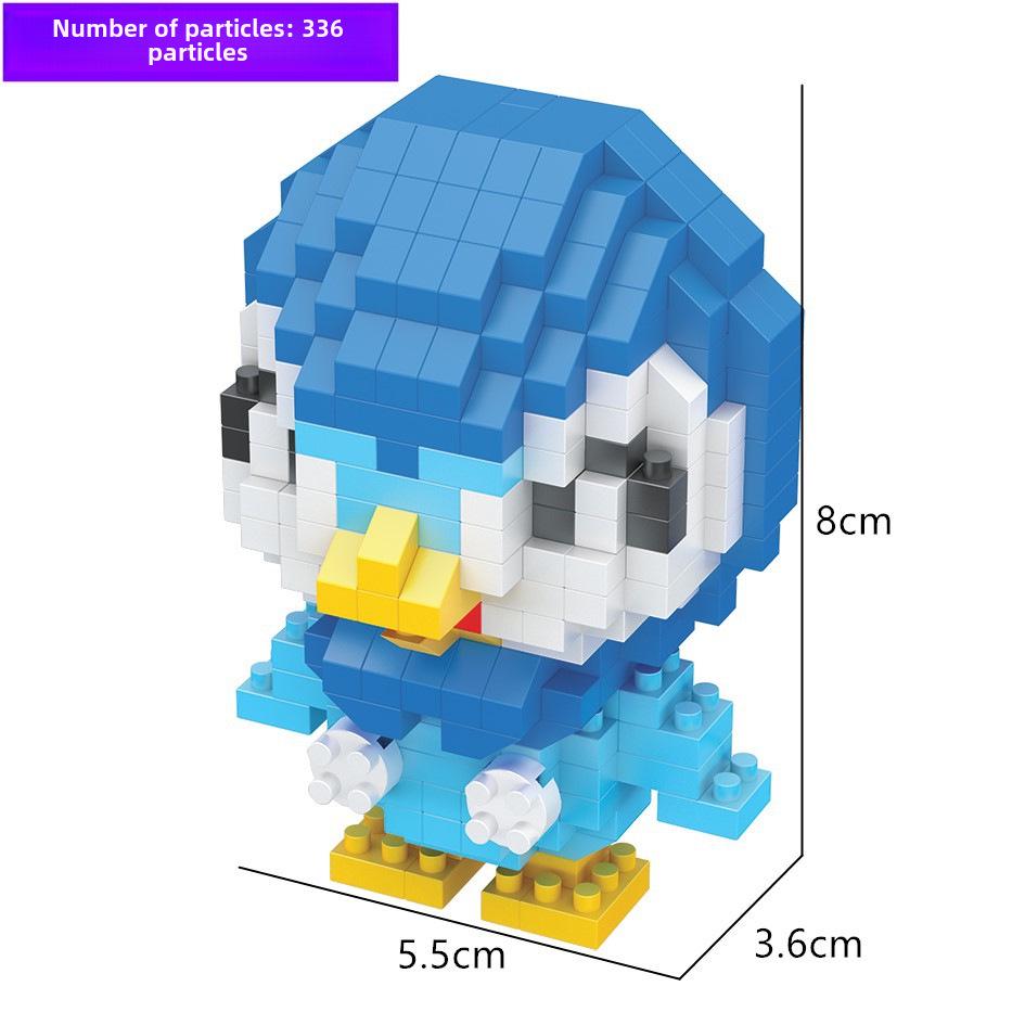 Leboyu 8093 Micro Diamond Block Toy - Educational Elf Assembly Set 