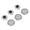 3PCS Beard Cutter Blade Head ABS Stainless Steel Beard Cutter Replacement Head Fit for Norelco SH50 S5080 S5570 S5079