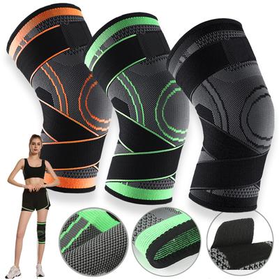 Ginocchiera Professionale a Compressione Manicotto per Ginocchio Supporto per Ginocchio Fasciatura per Sollievo dal Dolore Ginocchiera Medica per Corsa Allenamento
