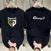 2025Korean E-sports Team "Gen.G" Printed Cotton T-shirt Man Fashion Clothe Personalized Pattern Short Sleeve O-Neck High Quality