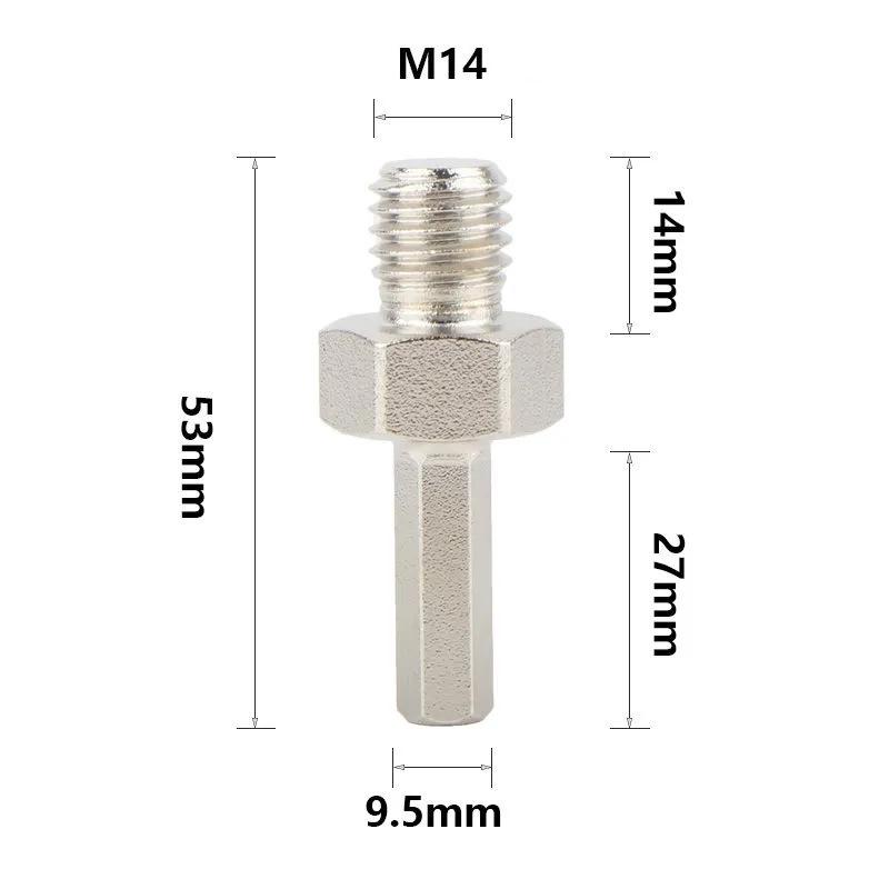 Angle Grinder Thread Adapter: M10/M14 to 5/8-Inch Drill Bit Converter