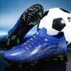 New Football Shoes Male Primary and Secondary School Students Artificial Turf Seamless Eager Long Nail Football Shoes