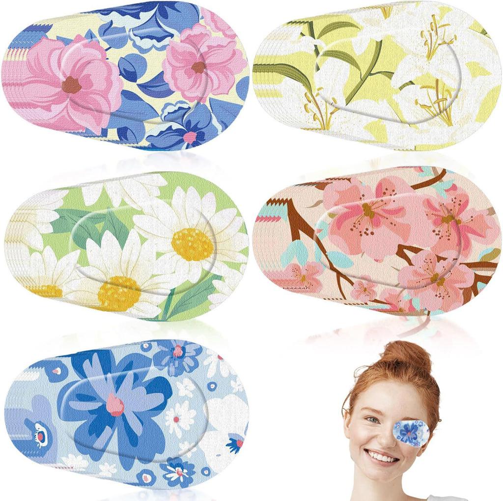 Children's Full Coverage Amblyopia Eye Patch for Strabismus Correction and One-Eyed Occlusion Training