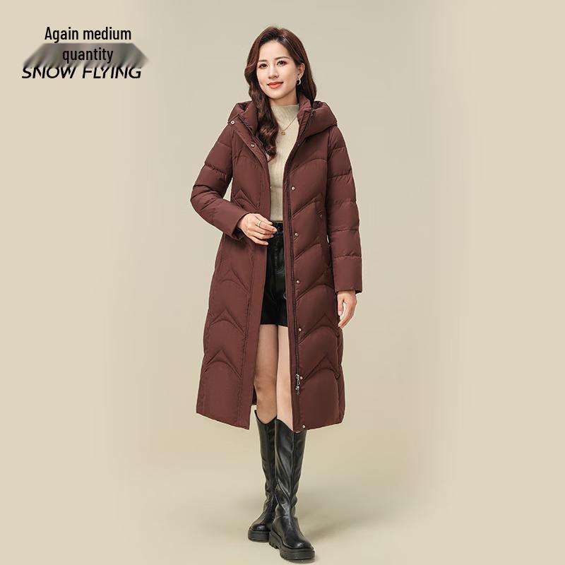 

SNOWFLYING Men s Hooded Loose Fit Down Jacket 5XL