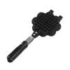 Double Sided Waffle Pan Flower Heart Shape Non Stick Waffle Making Mold Kitchen Baking Accessory