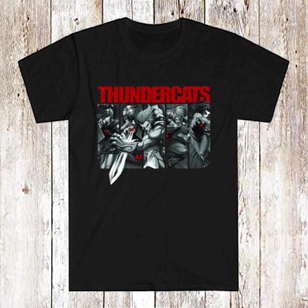 Thundercats Retro Cartoon Series Men s Black Size S-5XL XL