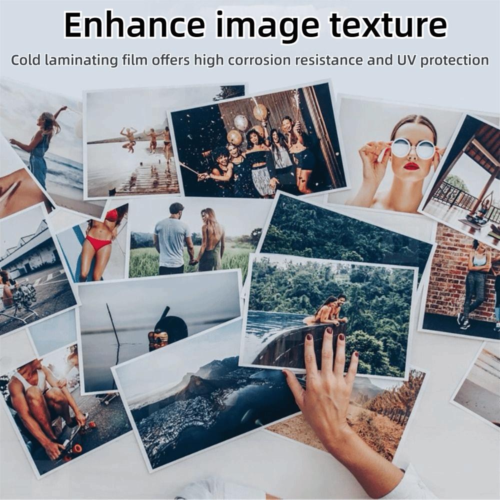 A4/A5/A6 Glossy Film Waterproof Vinyl Sticker New Vinyl Laminating Film Office&Home Use