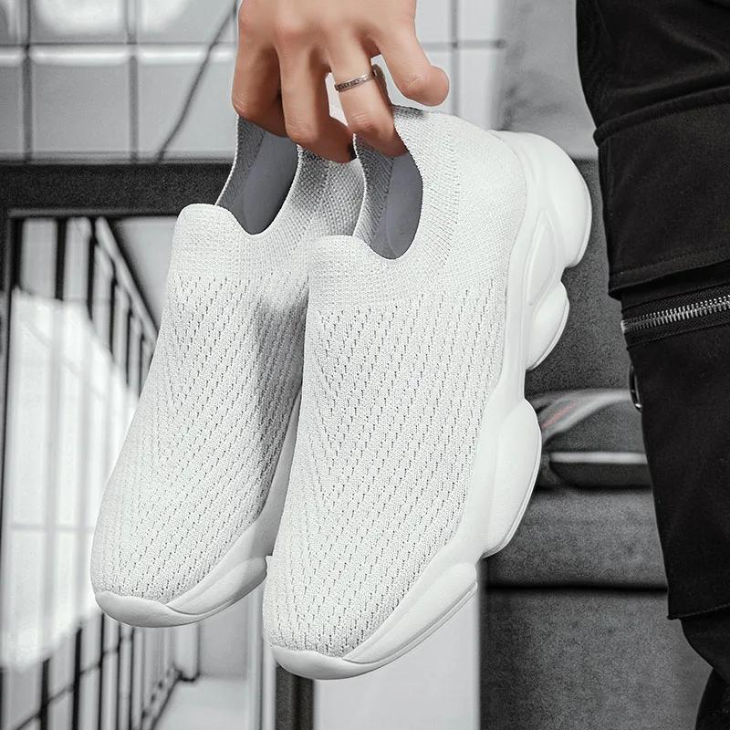 

Оранжевая Новая Повседневная Мужская Обувь Удобные и Модные Уличные Мужские Кроссовки Четыре Сезона Дышащие Лаконичные Стили Дизайнерская Обувь 39 белый