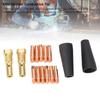 15pcs 15 Pcs Set Flux Core Gasless Nozzle MIG Welder Conductive Tip  Flux Core Welding