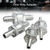 Aluminium Alloy Petrol Diesel Vehicle Check Valve Fuel Non Return 6/8/10/12mm One Way Adapter