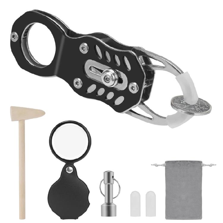 

Jewelry Tool Coin Tester Set Stainless Steel Aluminum Alloy Portable Designs for Accurate Detection 1