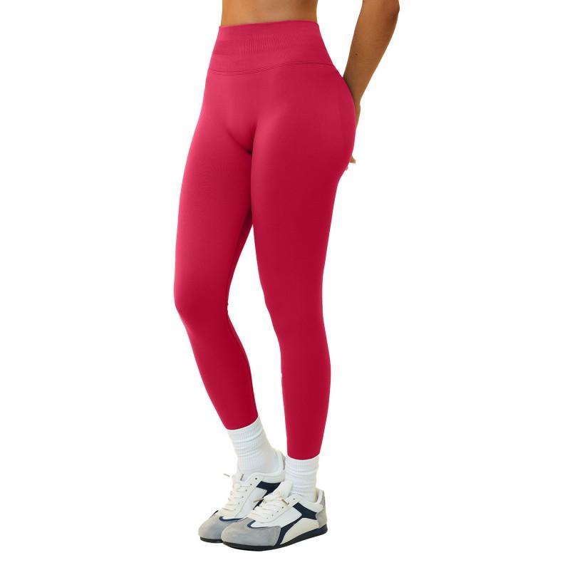 High-Waisted Seamless Yoga Pants Women Stretchy Butt-Lifting Leggings Breathable Fitness Workout Tights
