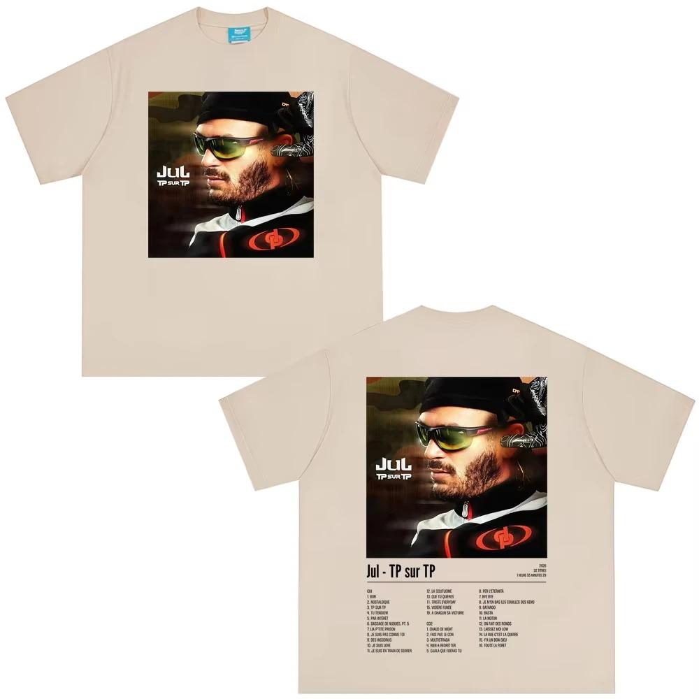 

Rapper Jul Graphic Retro 2026 TShirt Unisex Fashion HipHop TShirt Short Sleeve Cotton Aesthetic TShirt Streetwear S