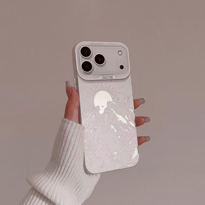 

Чохол для iPhone Sunset Golden Mountain для 16 Pro Max, 17, 15 Pro, 13, 14 – Модний крос-кордонний дизайн iPhone 7/8