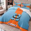 Gulf 3Pcs Bedding Set Duvet Cover With Two Pillowcases For Bedroom Home Decoration