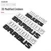 Mercedes-Benz BRABUS Auto Achterklep Embleem Letter Sticker