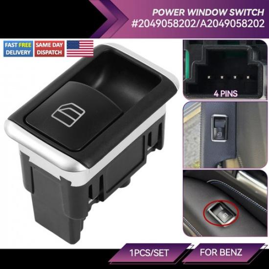 

Window Power Switch Rear Front 2049058102 for Mercedes A B C E CLS GLA ML SL CLA
