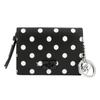 Ganni Dot Print Logo Bow Flap Card Wallet B3010009