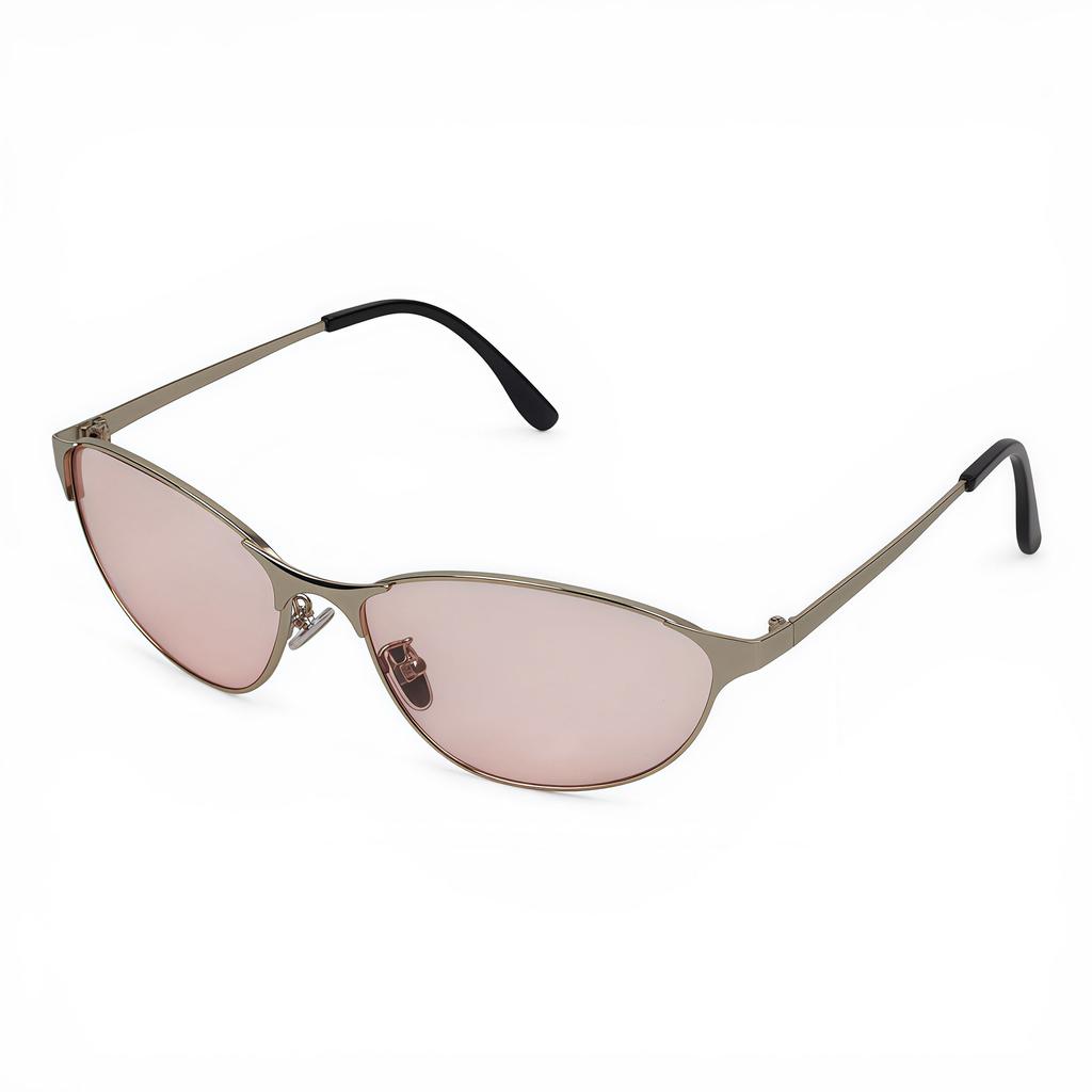 Adije Dacey (Silver-Pink Tint) Rv1041 Sunglasses Goggles Uv Protection