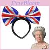 Union Jack Fliege Stirnband Haarband Für Patriotische Feiern Und Platinjubiläum Unisex