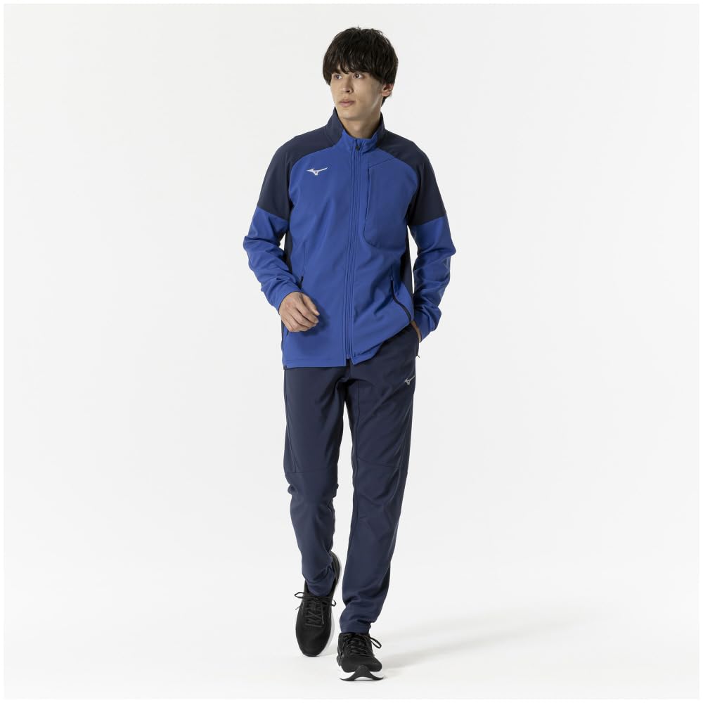 Tech Shield Training Pageant Size M Pants, Windproof, Stretch, Water-Repellent, 32MDB552, Blue,