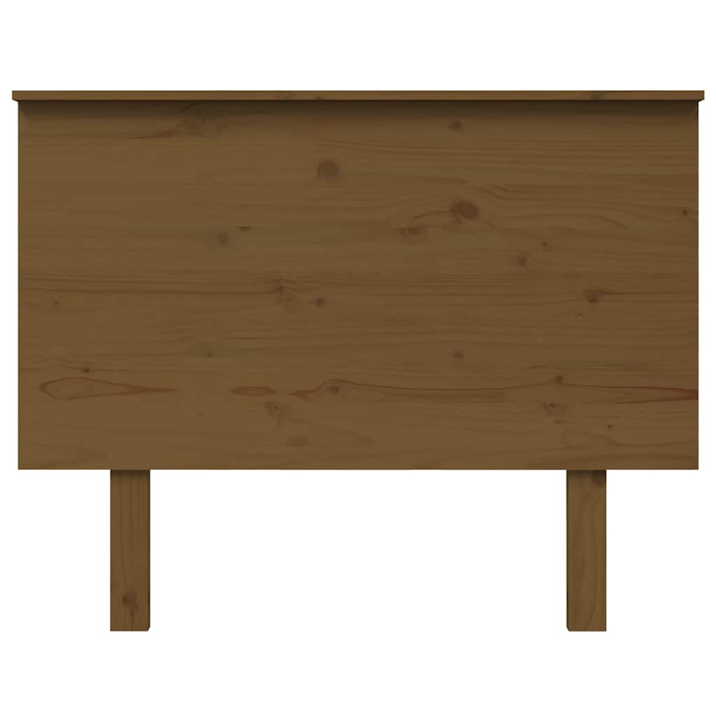 Headboard Honey Brown 104 X 6 X 82.5 Cm Solid Pine Wood