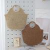 Handmade Woven Straw Bag, Large Capacity Casual Vacati Style Handbag Fashi, Versatile Beach Bag