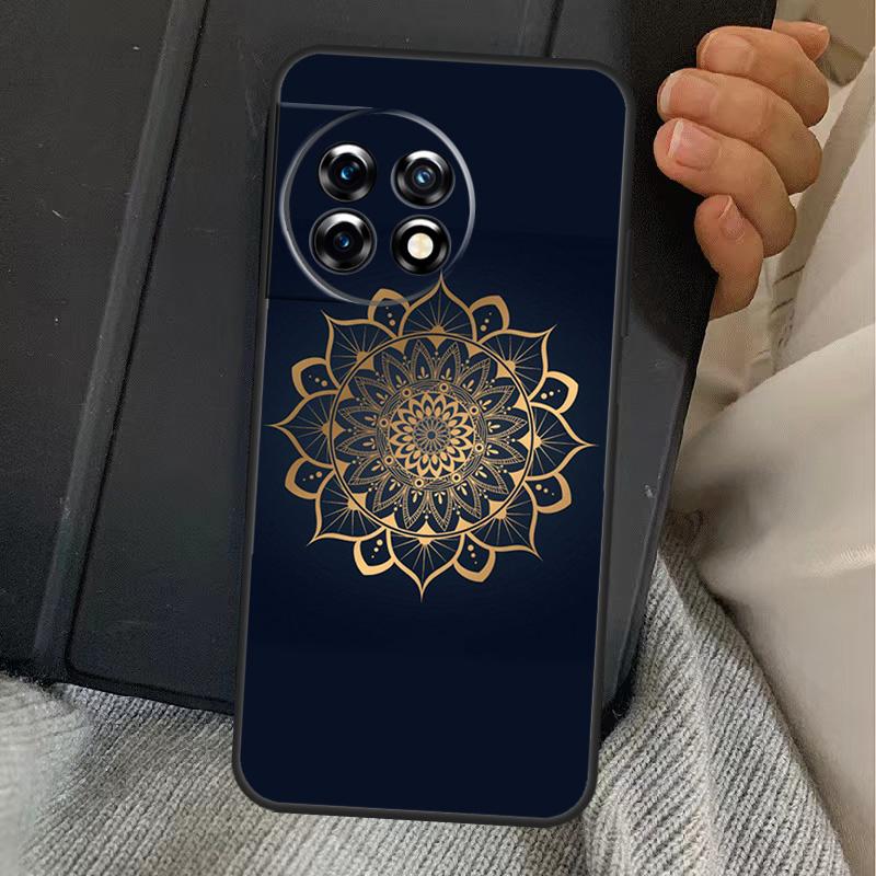 Mandala Chakra Yoga Case For OnePlus 15 13T 13 12 11 13R 12R 10R 10T 8T OnePlus Nord 5 CE 3 4 Lite N20 N30 Cover