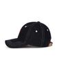 Bajal Va Square Denim Label Ball Cap Black Denim