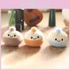 Cute Steamed Bun Mini Plushie Keychain Super Soft Pp Cotton Gift For Kids Teens