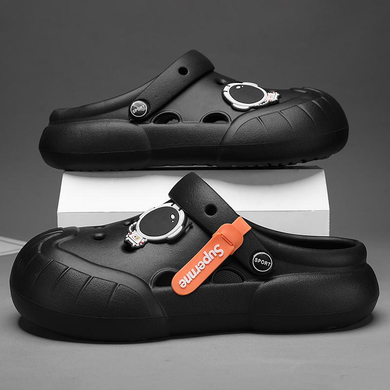 36-45 летние роскошные парные сандалии One Word Outdoor Beach Sandals Shoes для мальчиков — фото 3