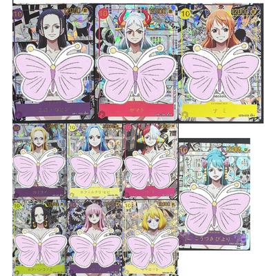 DIY One Piece Self Control Collect Signature Trading Flash Card Anime Cartoon Gift OPGC PSA10 Collectible