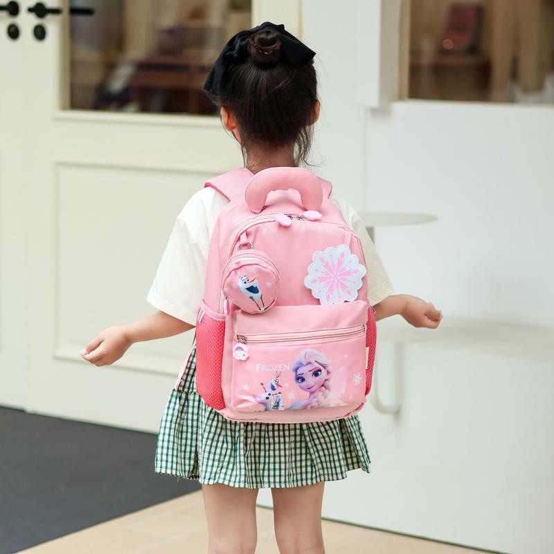 Cartoon Anime Boys And Girls Backpack Kindergarten Elementary School Bag Children'S Backpack