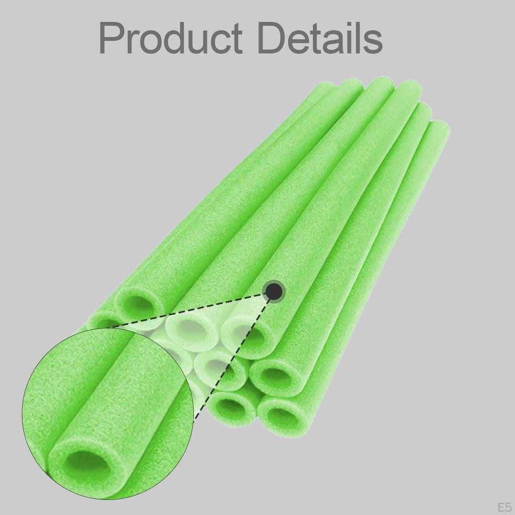 12 Foam Covers for Trampoline Poles, 40 Cm, Easy To Assemble, Portable, , Direct Replacement