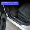 T274PCS Car Door Sill Protective Film Stickers Key Accessories For Volkswagen VW Polo Golf 6 7 8 MK5 MK7 Jetta Passat Tiguan Touran