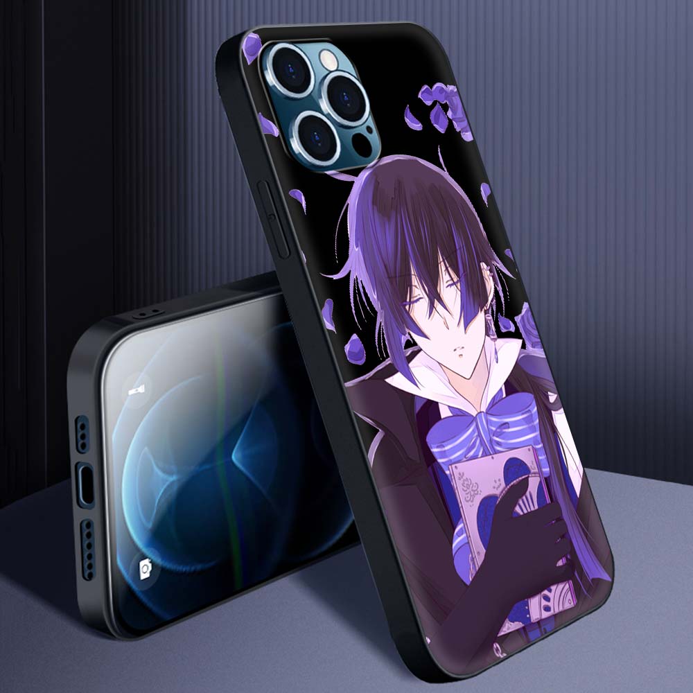 Anime The Case Study of Vanitas Luxus Handyhülle Für iPhone 13 14 11 12 Pro Max 7 8 Plus SE X XR XS Max Weiche Hülle Schwarze Hülle