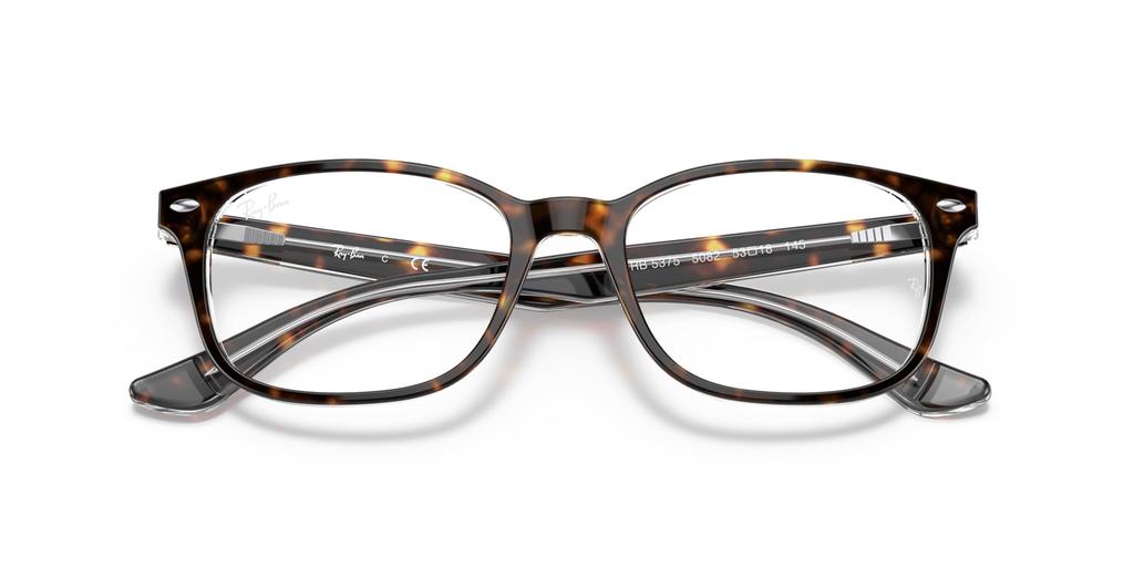 Sunglasses 0RX5375 HAVANA ON TRANSPARENT 56 [Ray-Ban]