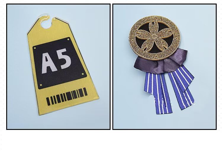 Lavender Musashi Cosplay Costume, Christmas Halloween Costume, Cow Print, Sexy, Size L/LL