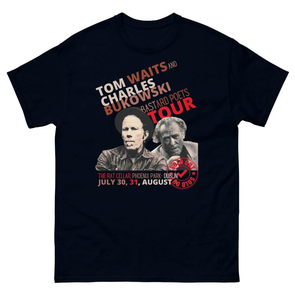 Tom Waits Music Poster Tour T-shirt All Size S to 5XL ZL552 Unisex T-Shirt XXXL
