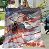 Famous Film Role Nezha Printed Soft Blanket  Living Room Bedroom Sofa Bed Blanket  Gift Portable Picnic Blanket Luxury Gift