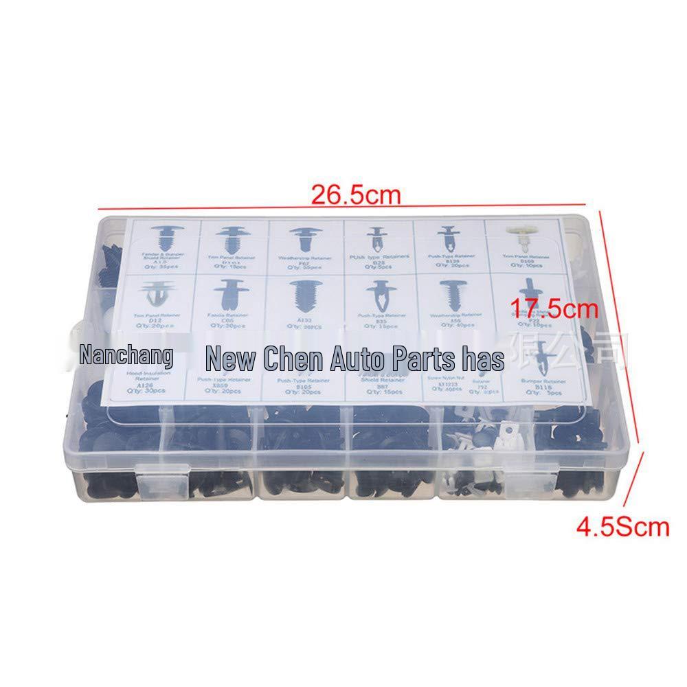 435-Piece Snap-in Fastener Set for Ford Door Panels & Bumper Clips