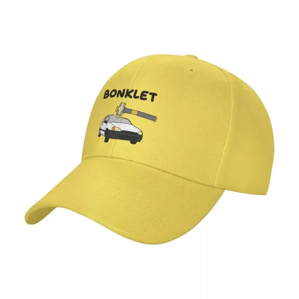 BONKLET ep91 white Baseball Cap hard hat Golf sun hat Men's Luxury Women's